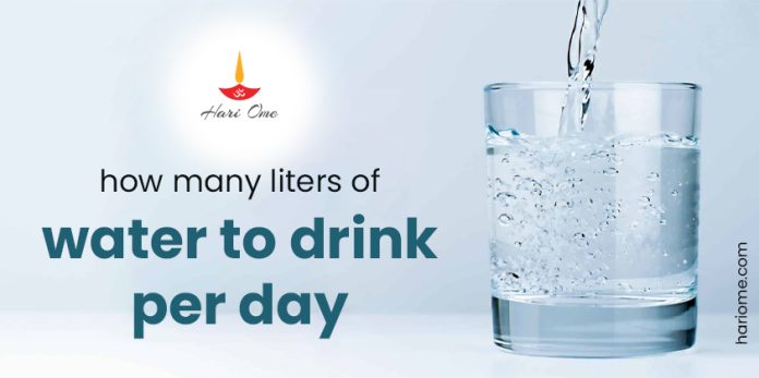 how many liters of water can you drink per day